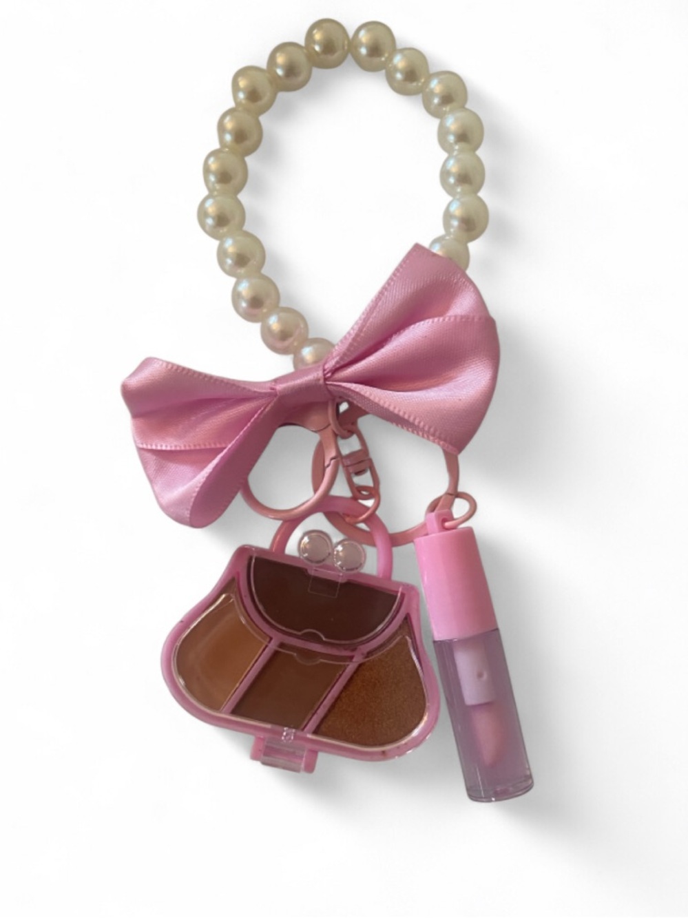 Eyeshadow + Lipgloss Bag Charm
